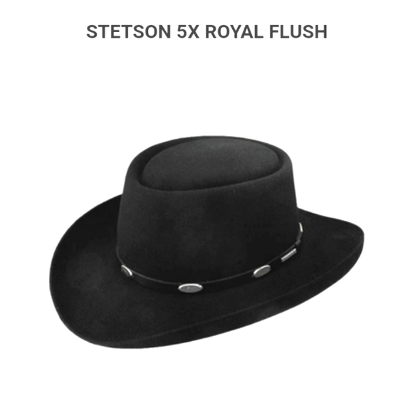 Stetson 5x Royal Flush The Gun Club Hat 